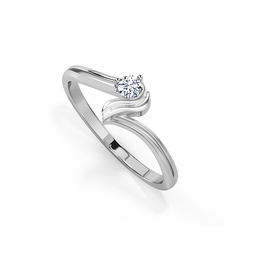Magic Platinum Ring For Her Glowing Platinum Ring CaratLane