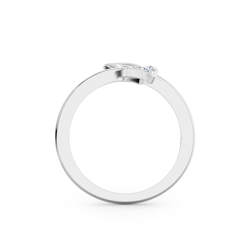 Confetti Platinum Ring