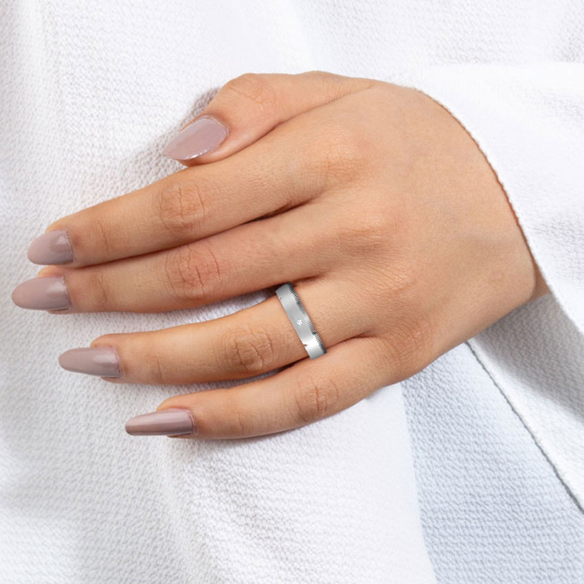Bella Platinum Band for Her