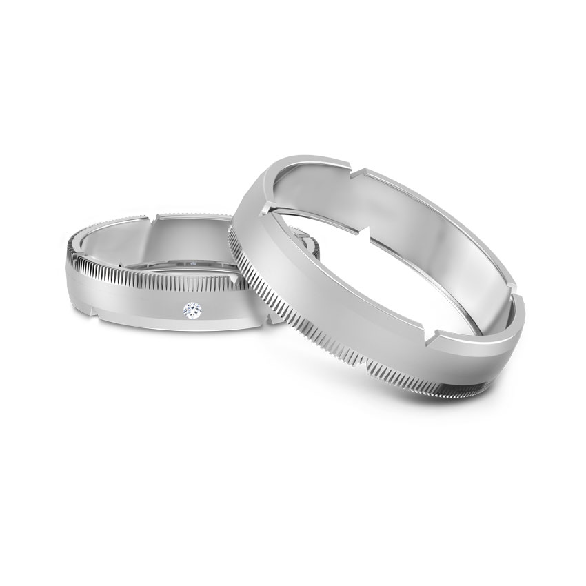 Bella Platinum Band for Her