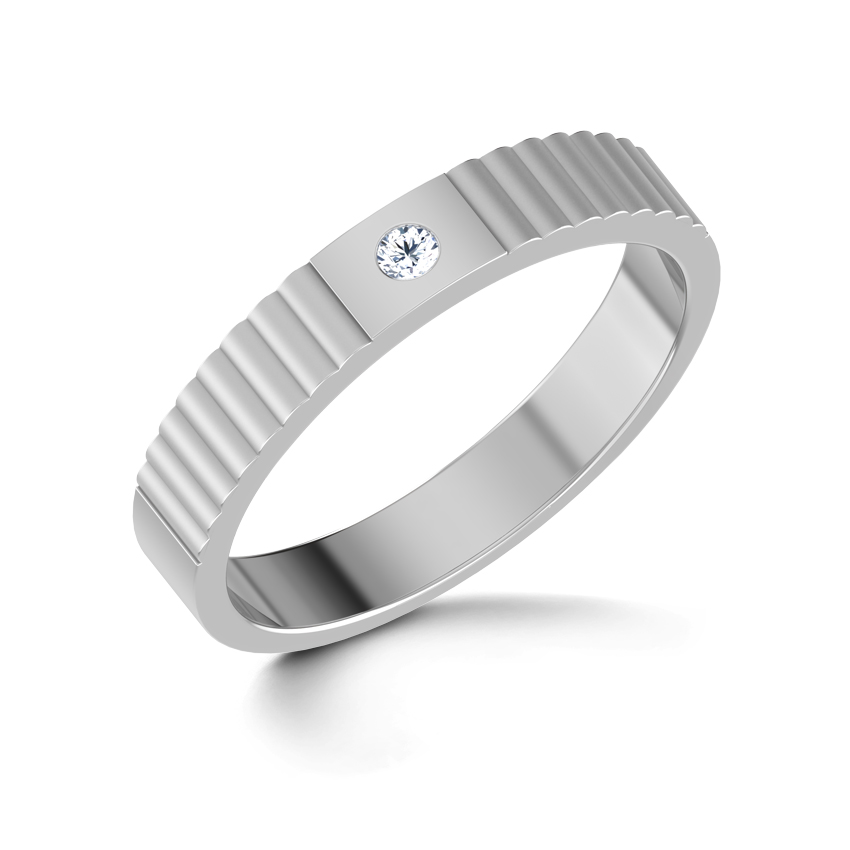 Wilma Platinum Band for Her