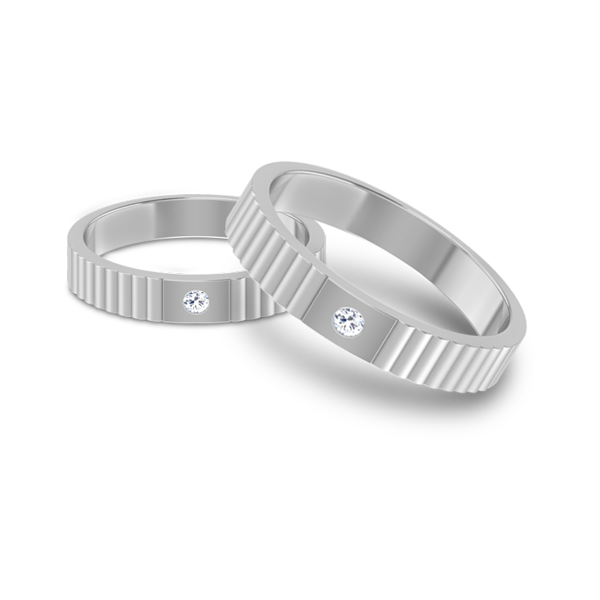 Wilma Platinum Band for Her Wilma Platinum Band for Her