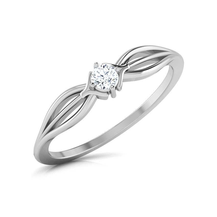 Diamond Rings 18 Karat White Gold Bounty Diamond Ring