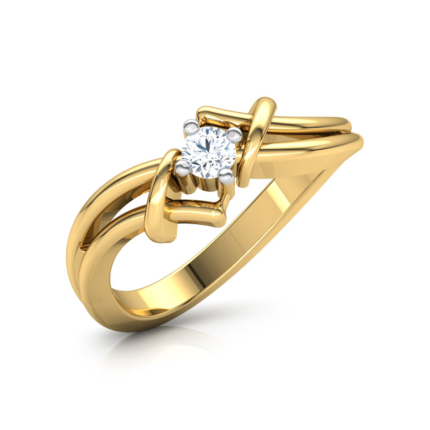 Diamond Rings 18 Karat Yellow Gold Providence Diamond Ring