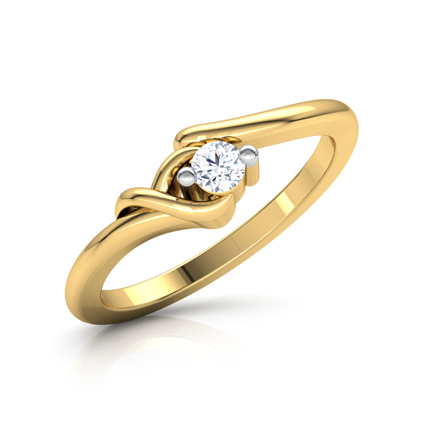 Diamond Rings 18 Karat Yellow Gold Revelry Diamond Ring