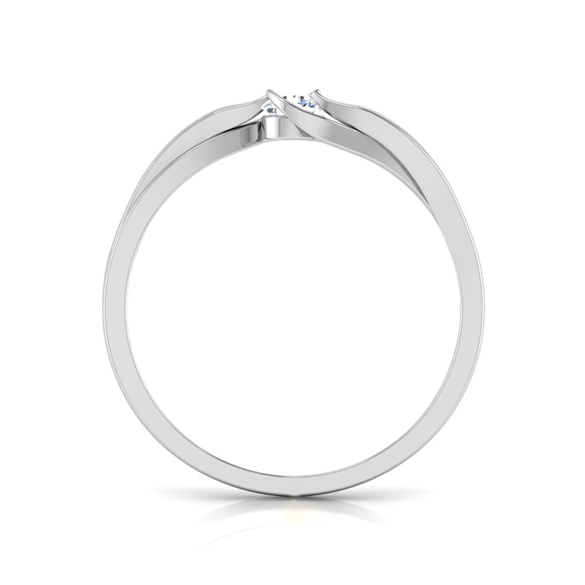 Curved Glimmer Diamond Ring Curved Glimmer Diamond Ring