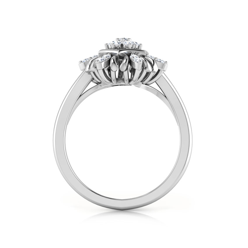 Floral Festive Diamond Ring