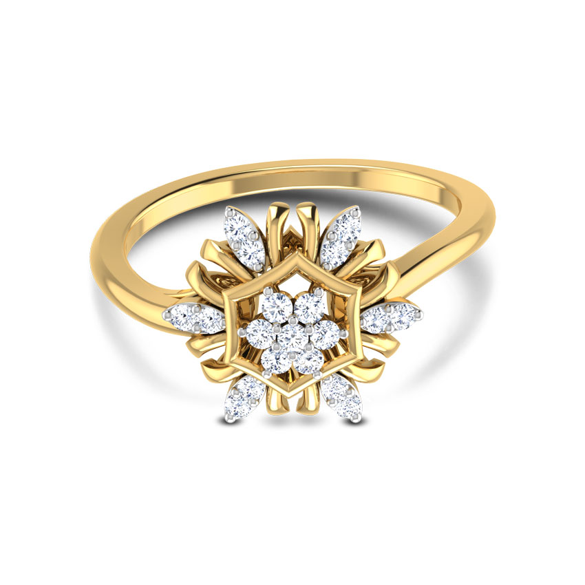 Floral Festive Diamond Ring Floral Festive Diamond Ring