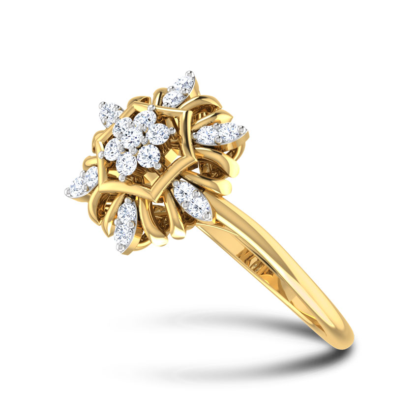 Floral Festive Diamond Ring Floral Festive Diamond Ring