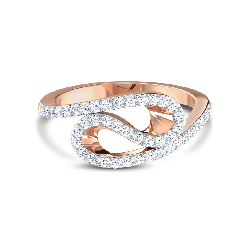 Wave Sparkle Diamond Ring Wave Sparkle Diamond Ring