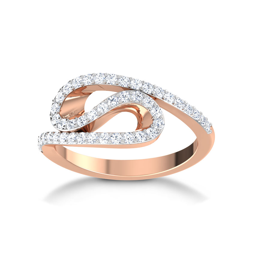 Wave Sparkle Diamond Ring Wave Sparkle Diamond Ring