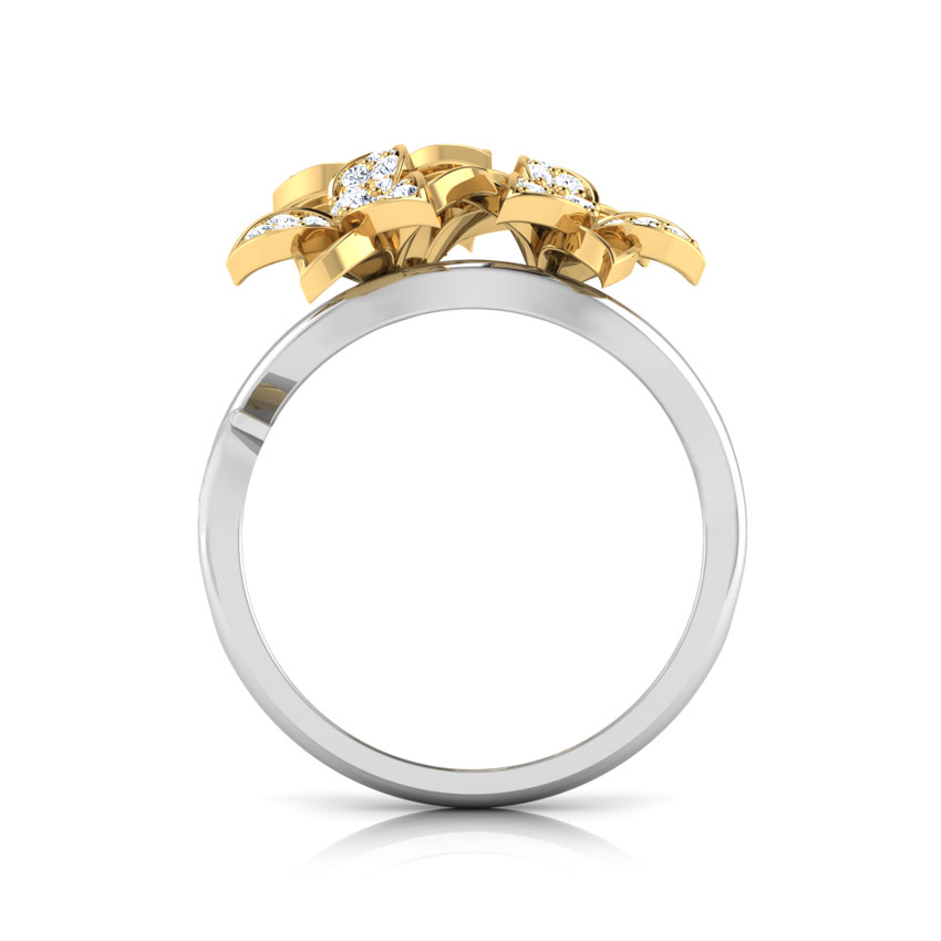 Aster Yellow Bouquet Ring Aster Yellow Bouquet Ring
