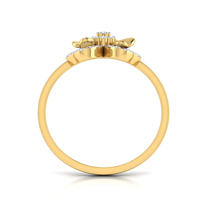 Trio Heart Petal Diamond Ring Trio Heart Petal Diamond Ring