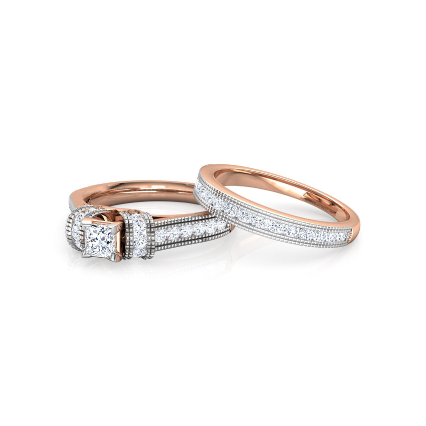 Eterna Diamond Bridal Ring Set