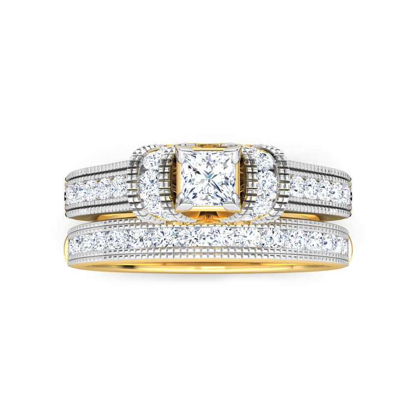 Eterna Diamond Bridal Ring Set Eterna Diamond Bridal Ring Set