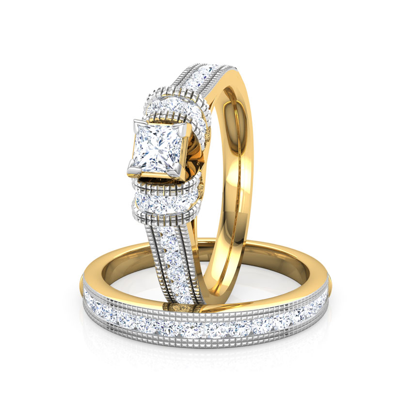 Eterna Diamond Bridal Ring Set Eterna Diamond Bridal Ring Set