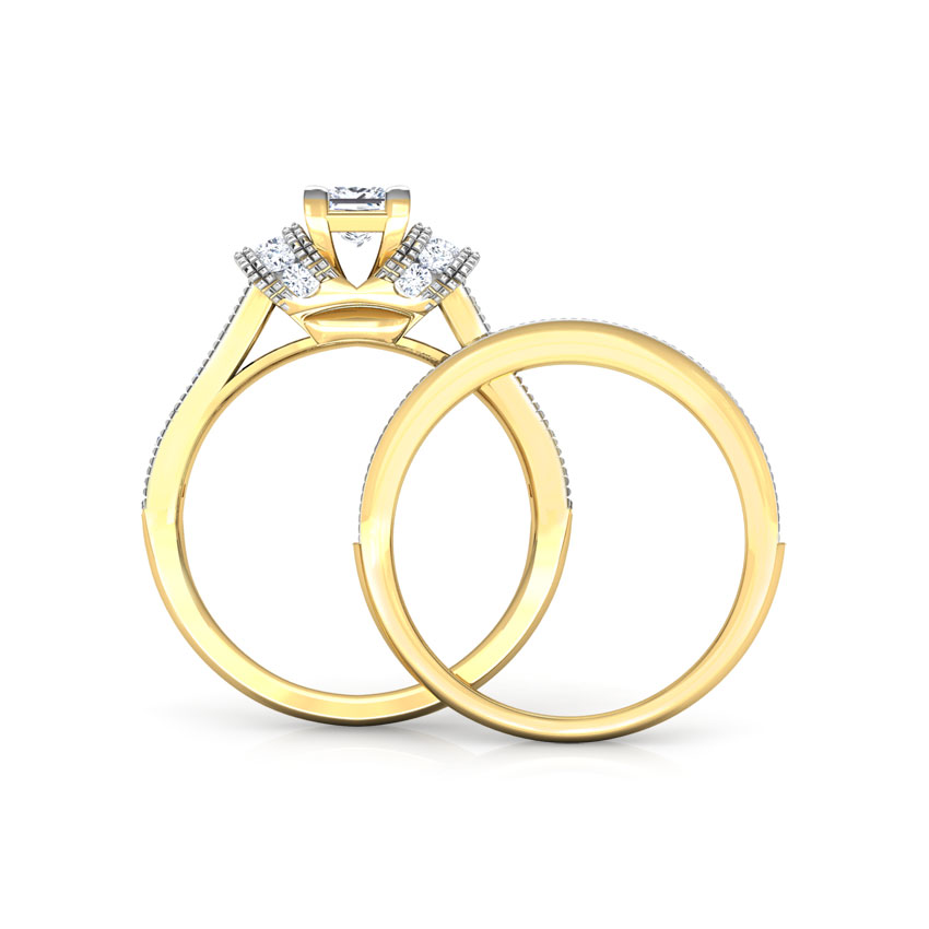 Eterna Diamond Bridal Ring Set Eterna Diamond Bridal Ring Set