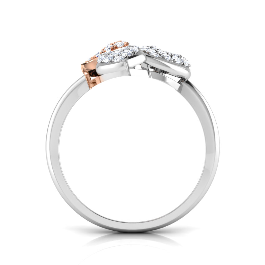 Trio Heart Diamond Ring
