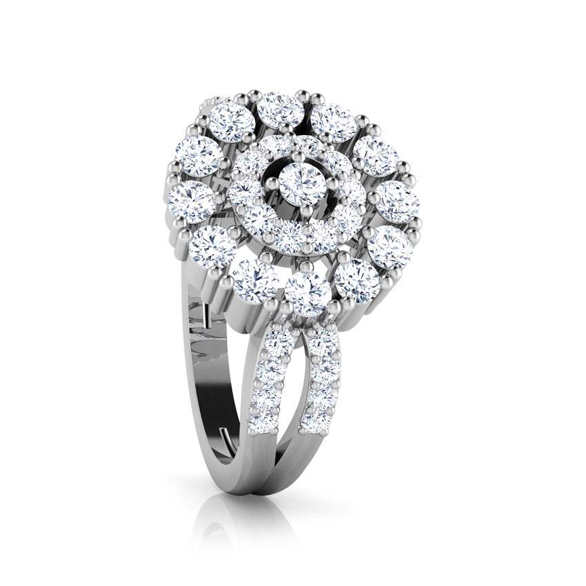 Diva Cluster Diamond Ring