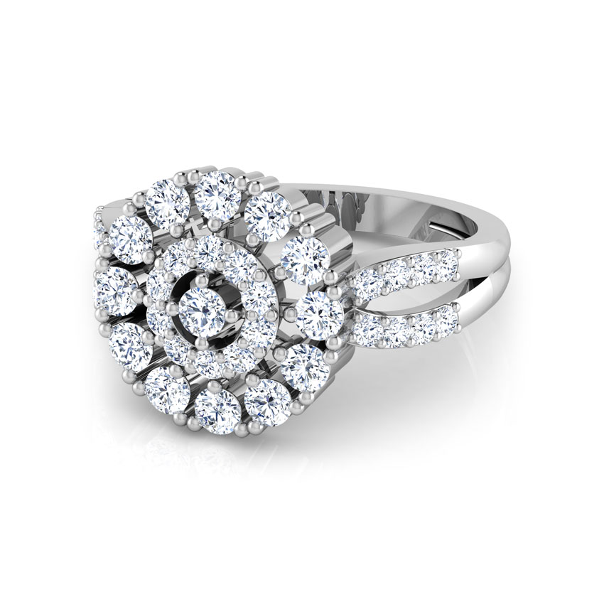 Diva Cluster Diamond Ring
