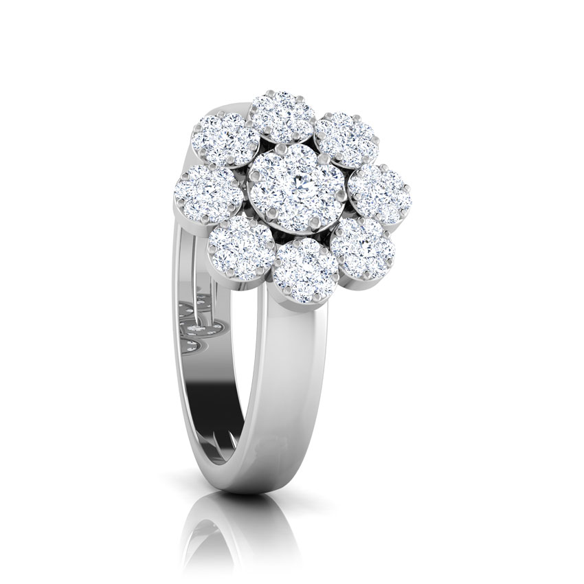 Cluster Bloom Diamond Ring Cluster Bloom Diamond Ring