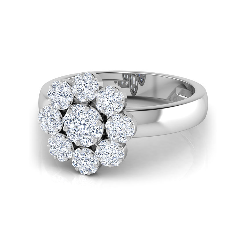 Cluster Bloom Diamond Ring Cluster Bloom Diamond Ring