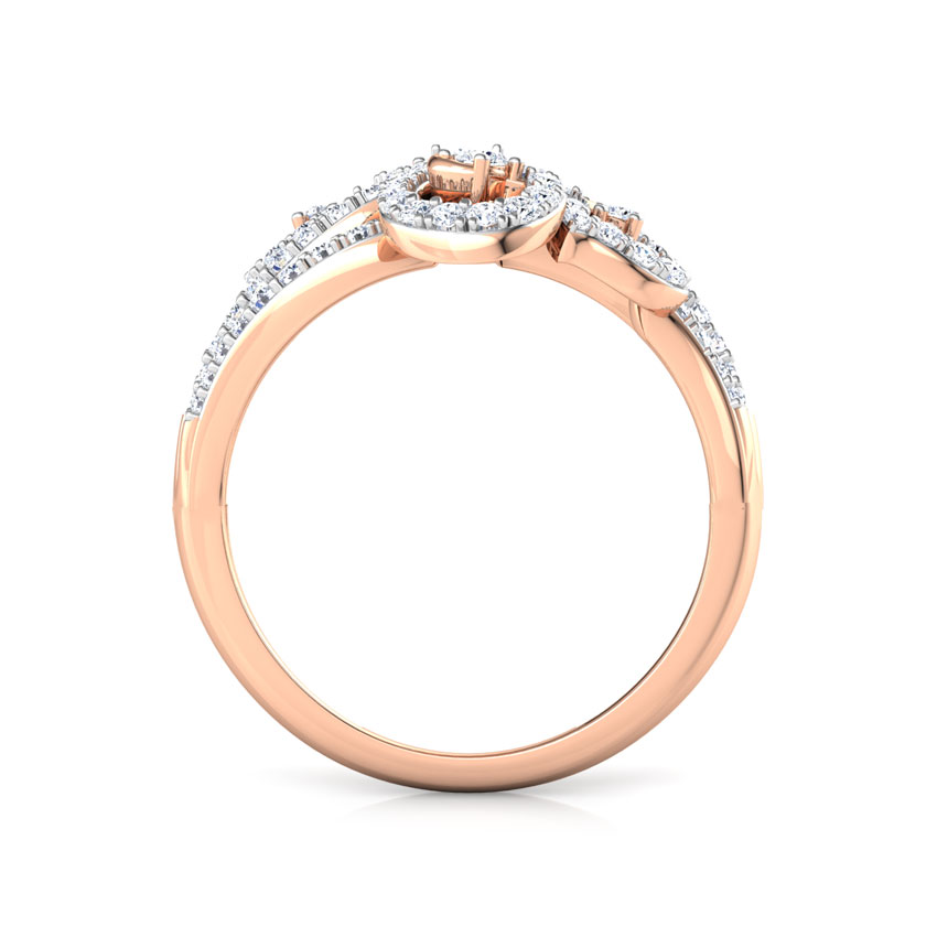 Lisa Twirl Diamond Ring Lisa Twirl Diamond Ring