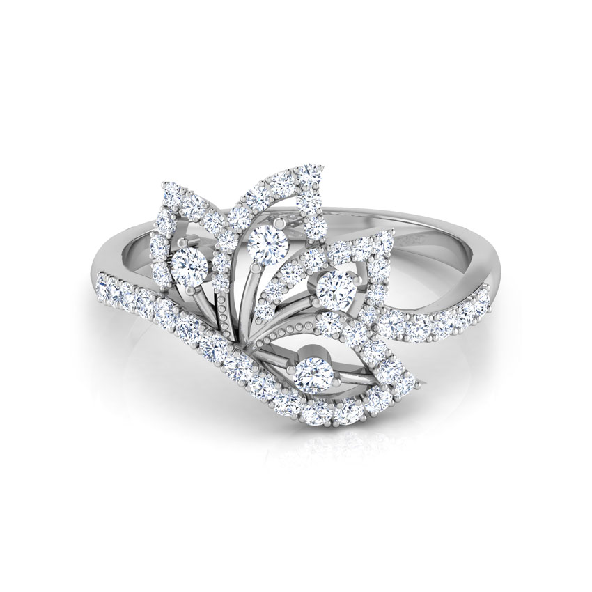 Petal Spread Out Diamond Ring