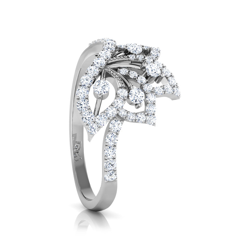 Petal Spread Out Diamond Ring