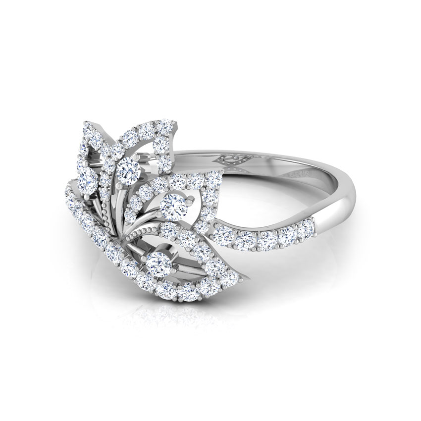 Petal Spread Out Diamond Ring