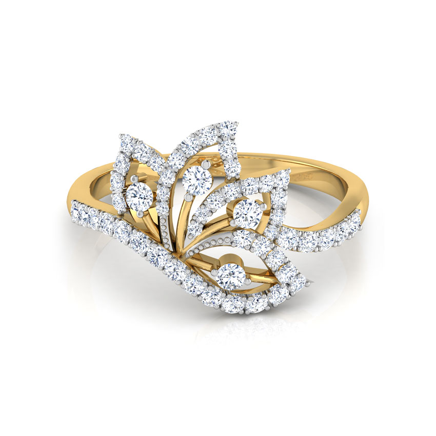 Petal Spread Out Diamond Ring Petal Spread Out Diamond Ring