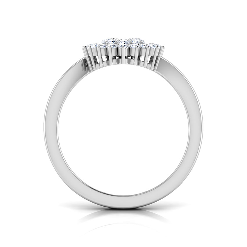 Sheer Double Pear Diamond Ring