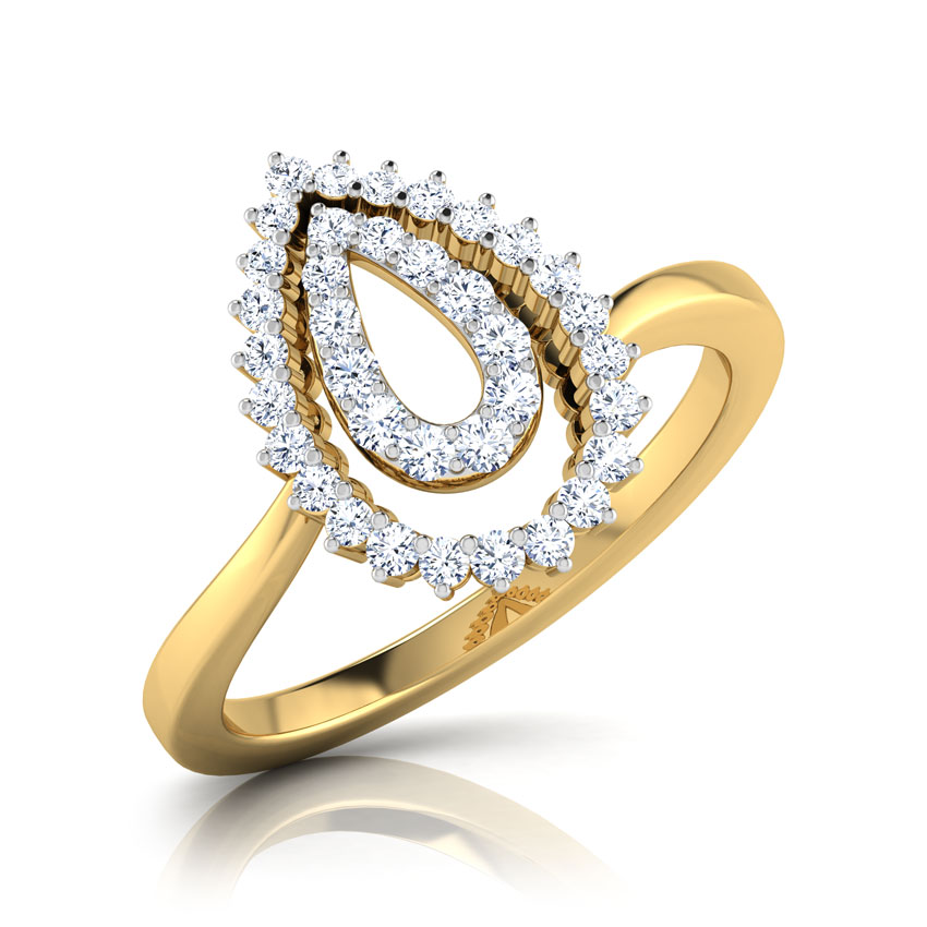 Sheer Double Pear Diamond Ring Sheer Double Pear Diamond Ring