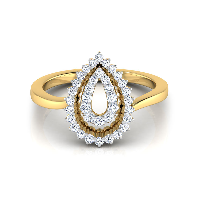 Sheer Double Pear Diamond Ring Sheer Double Pear Diamond Ring