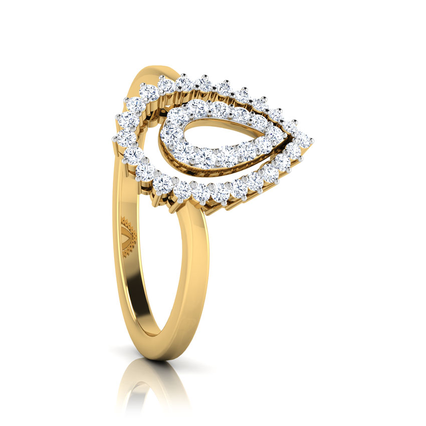 Sheer Double Pear Diamond Ring Sheer Double Pear Diamond Ring