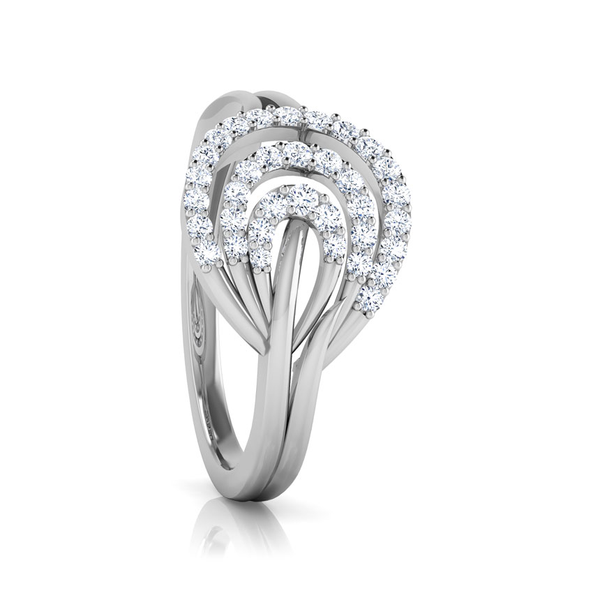 Luna Ripple Diamond Ring Luna Ripple Diamond Ring