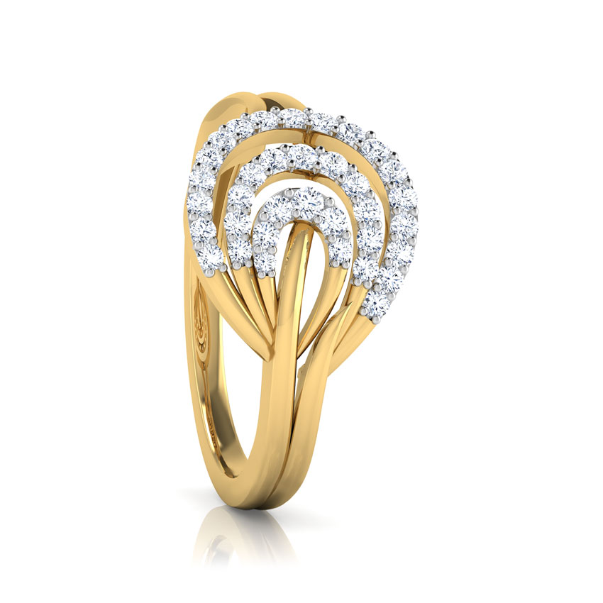 Luna Ripple Diamond Ring Luna Ripple Diamond Ring
