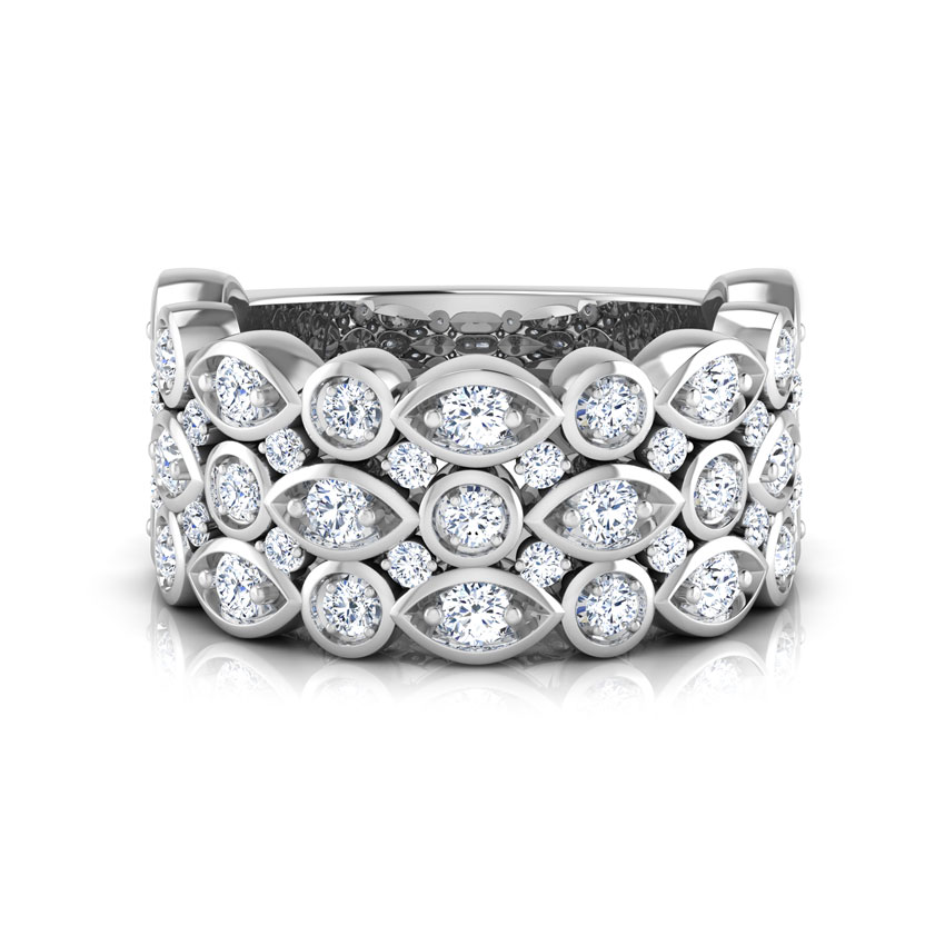 Trinity Braided Diamond Band