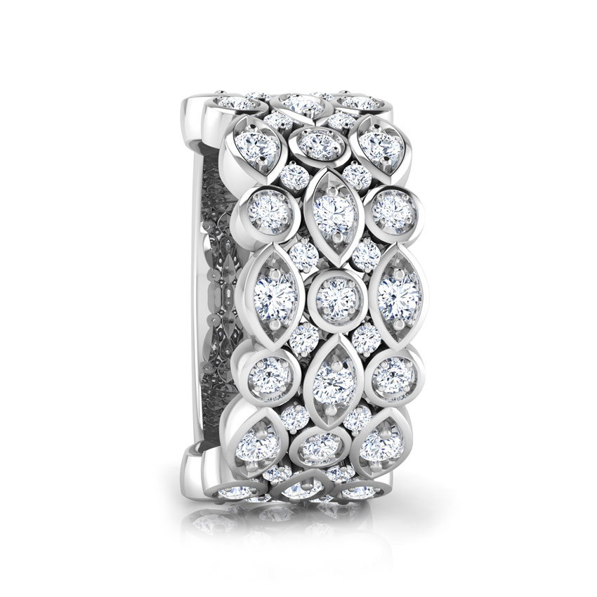 Trinity Braided Diamond Band