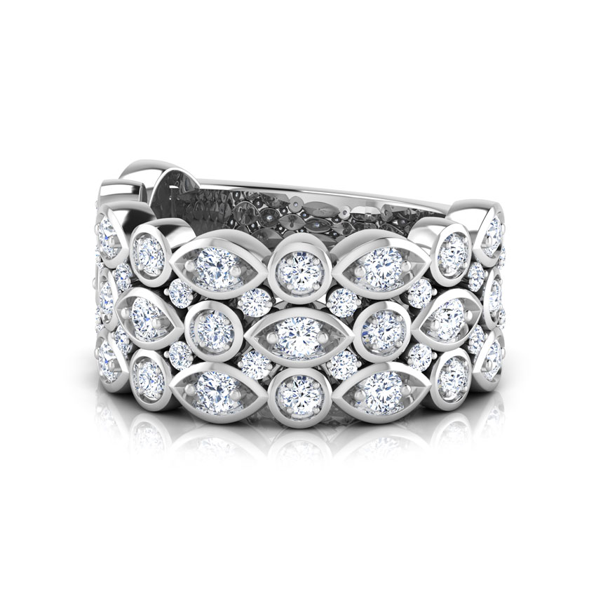 Trinity Braided Diamond Band