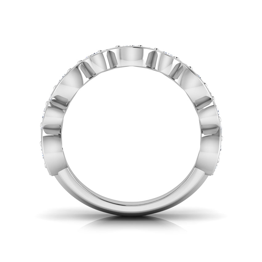 Trinity Braided Diamond Band