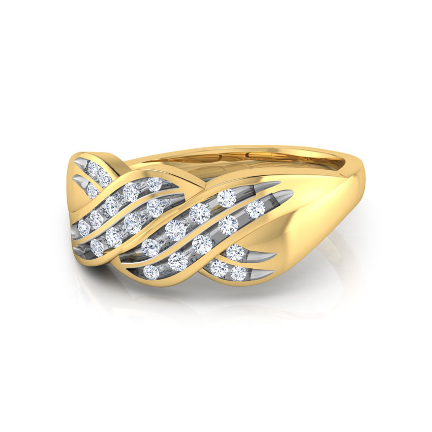 Ligia Stranded Diamond Ring Ligia Stranded Diamond Ring