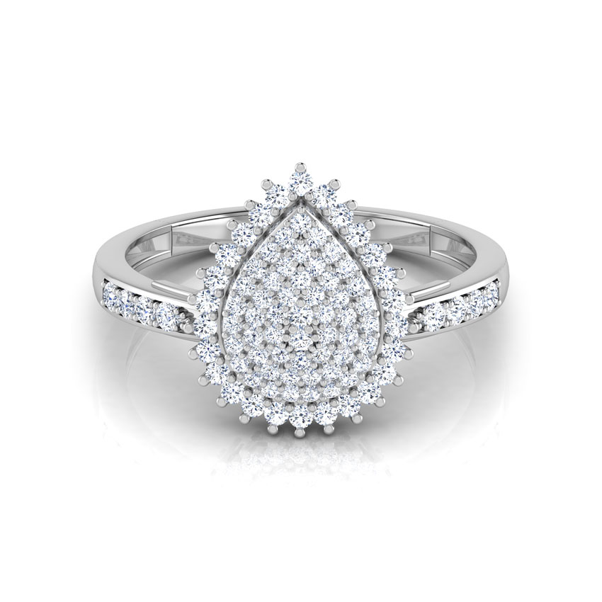 Grand Pear Diamond Ring