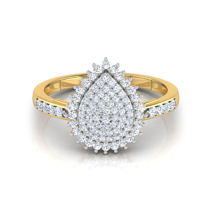Grand Pear Diamond Ring Grand Pear Diamond Ring