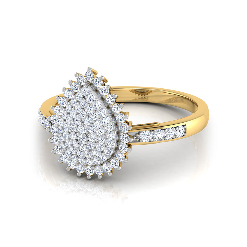 Grand Pear Diamond Ring Grand Pear Diamond Ring