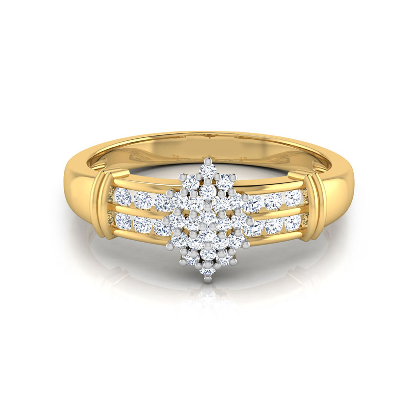 Juka Floral Bloom Diamond Ring