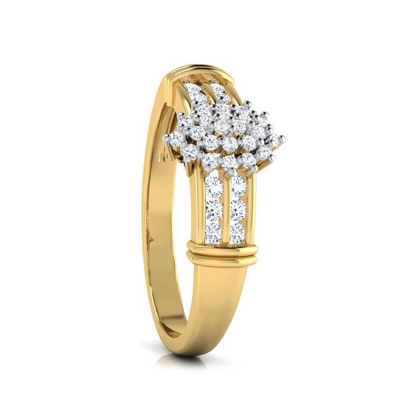 Juka Floral Bloom Diamond Ring