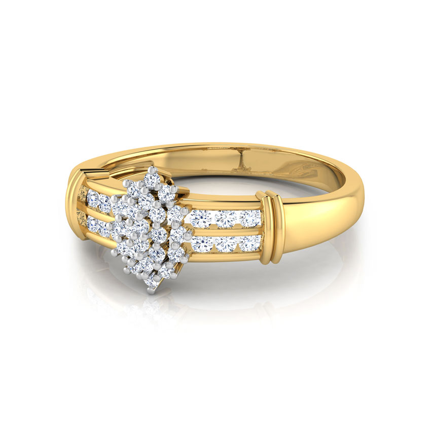 Juka Floral Bloom Diamond Ring