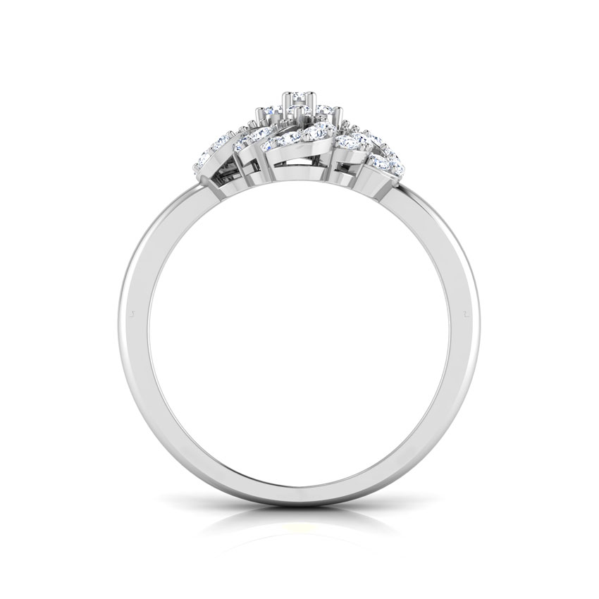 Kida Cluster of Pear Diamond Ring