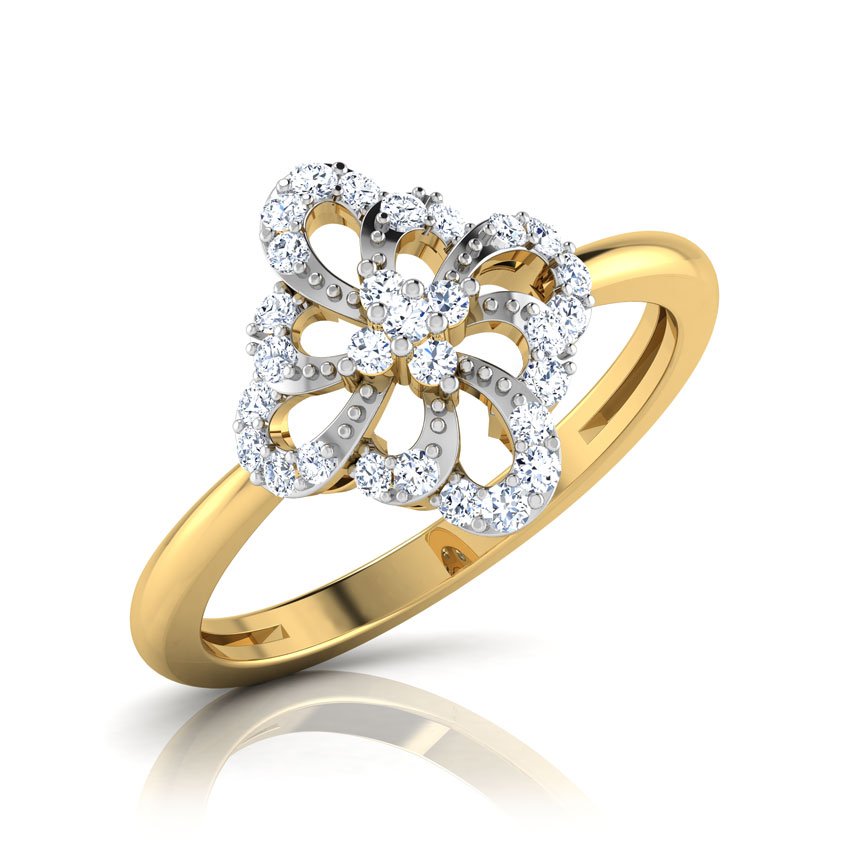 Kida Cluster of Pear Ring